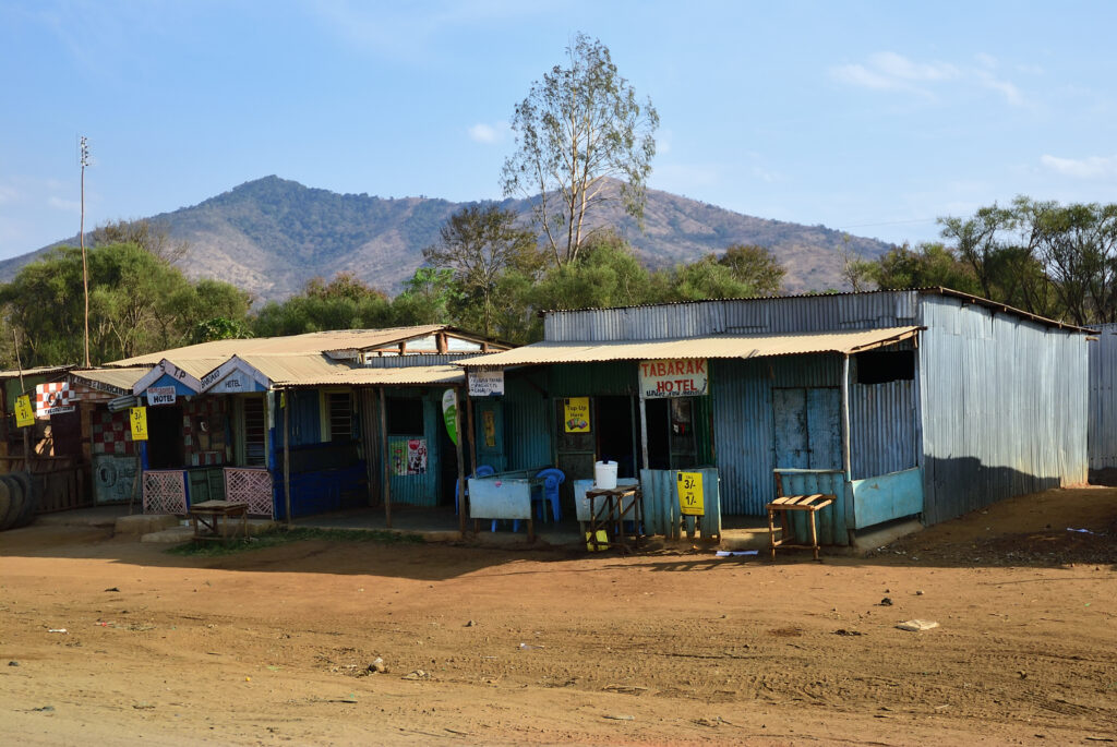 The Slums Hotel In Kenya. Africa