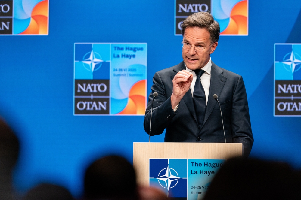 Den,haag,,netherlands, ,june,23,2025:,nato,secretary,general