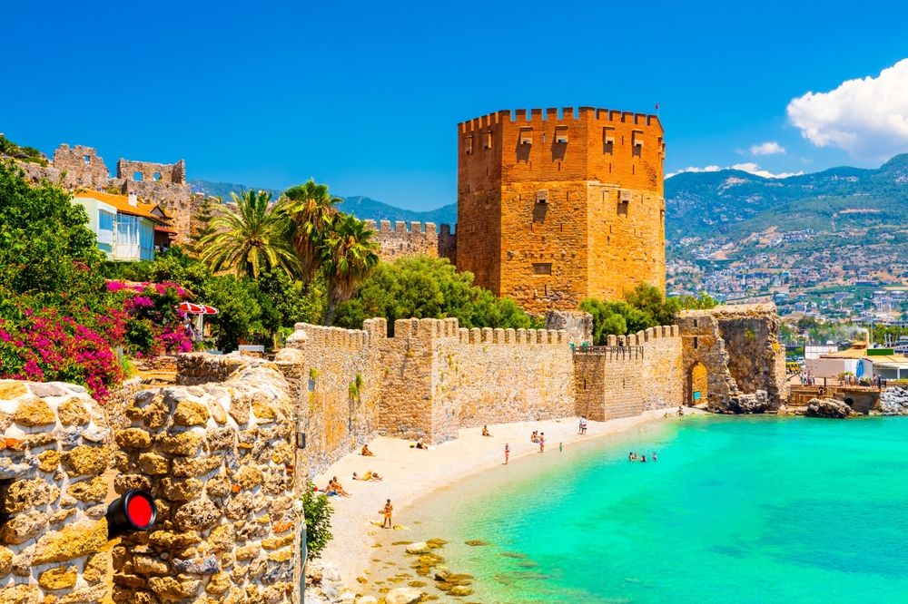 The,harbor,of,alanya,on,a,beautiful,summer,day.,turkey