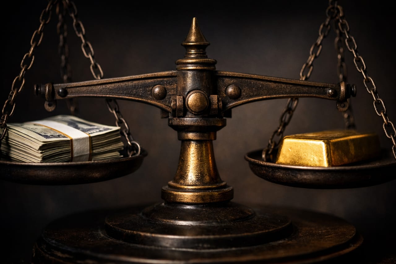 The Dollar Isn’t Ending. Gold Isn’t the Answer. That’s Not the Point.