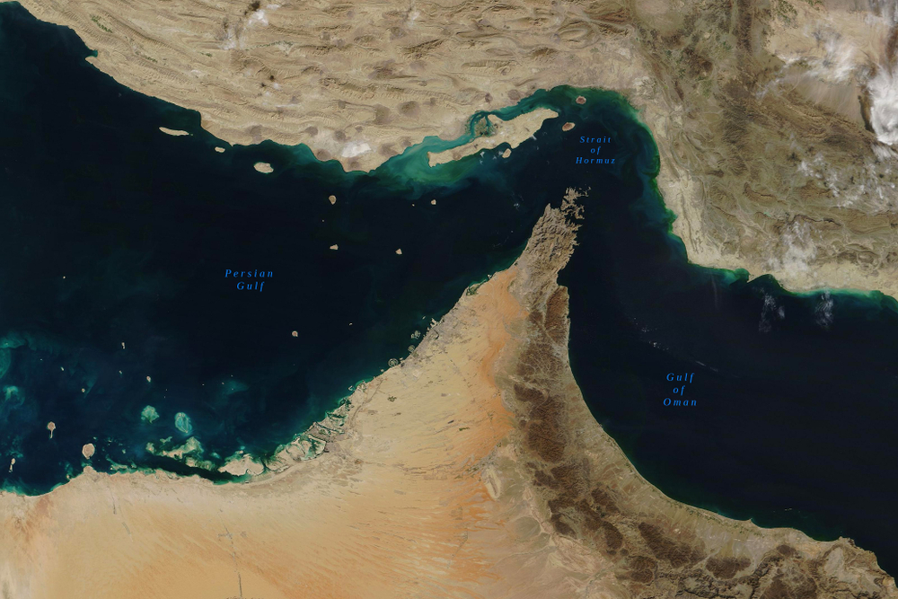 Strait,Of,Hormuz,,A,Strait,Between,The,Persian,Gulf,And